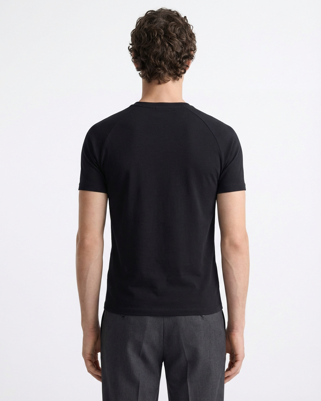 Fitted Tee - Heavy Cotton Black