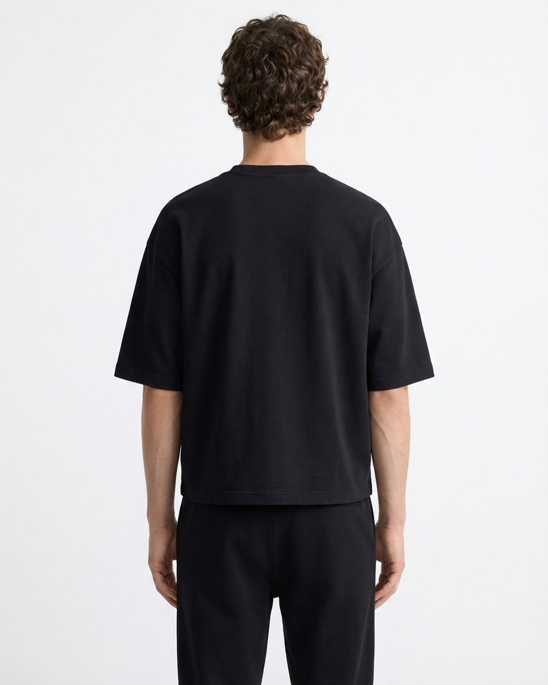 Oversized Tee - Heavyweight cotton Black