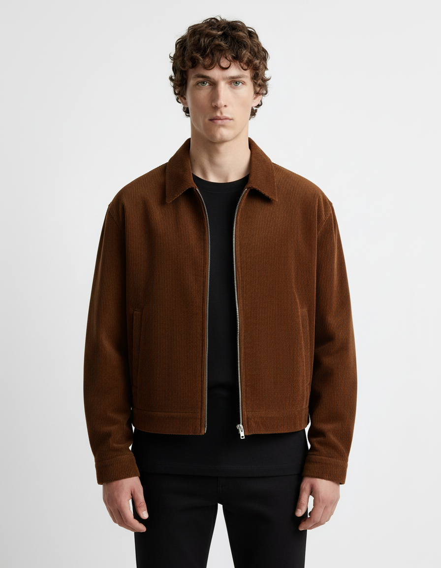 Jacket - Corduroy Brown