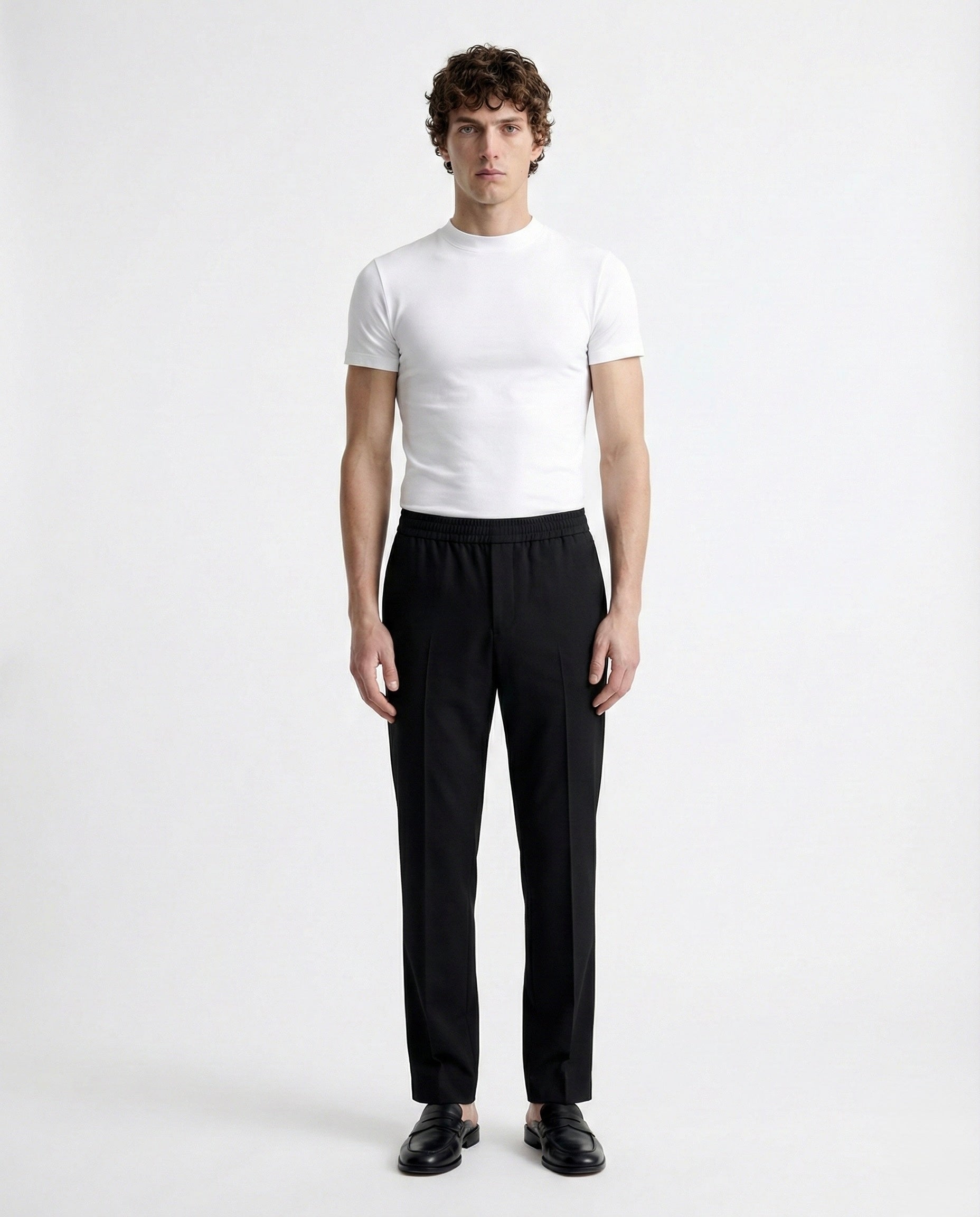 Trouser - Fitted Black