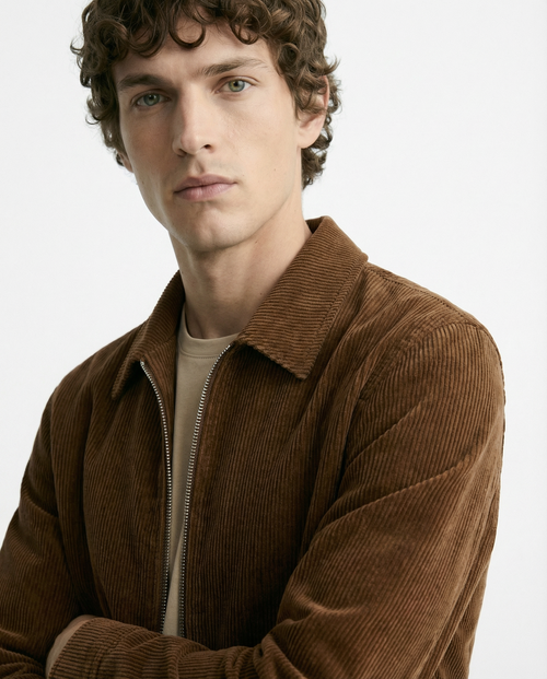 Jacket - Corduroy Brown
