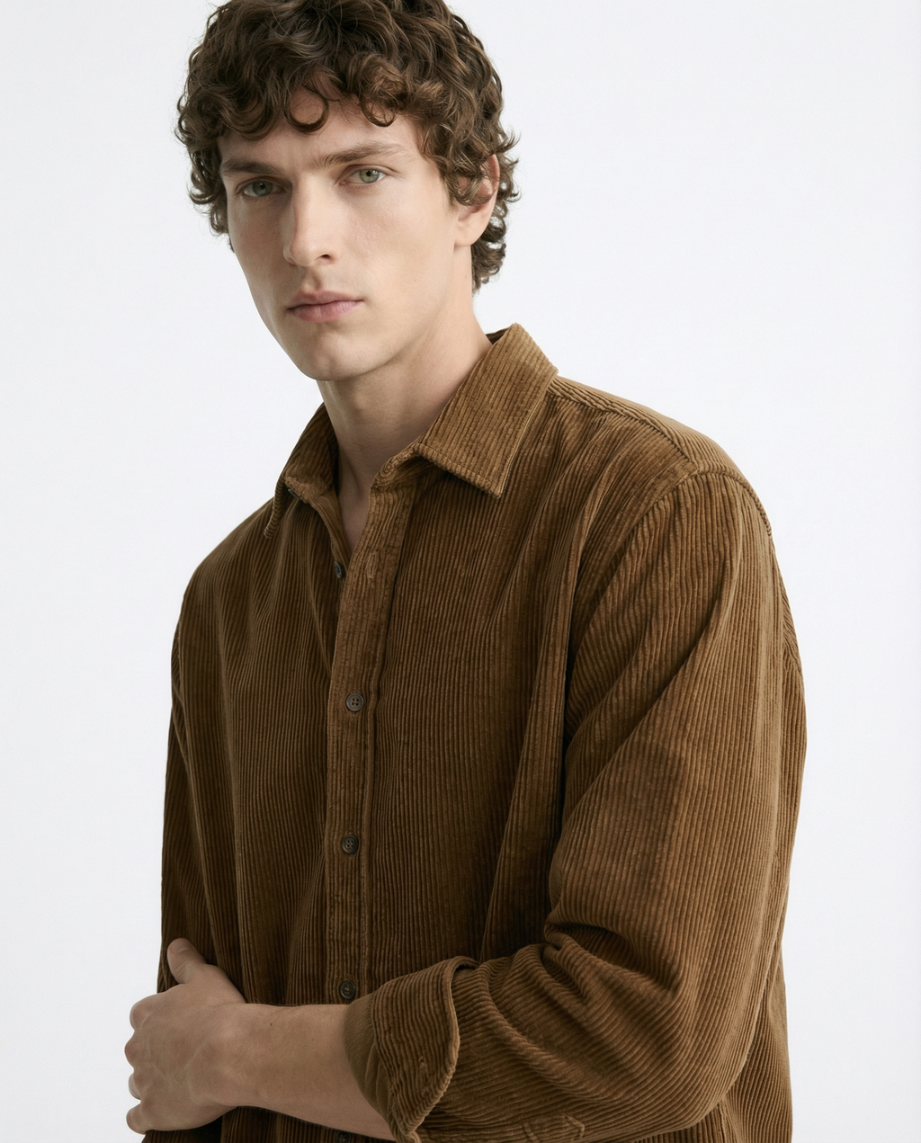 Shirt - Corduroy Brown