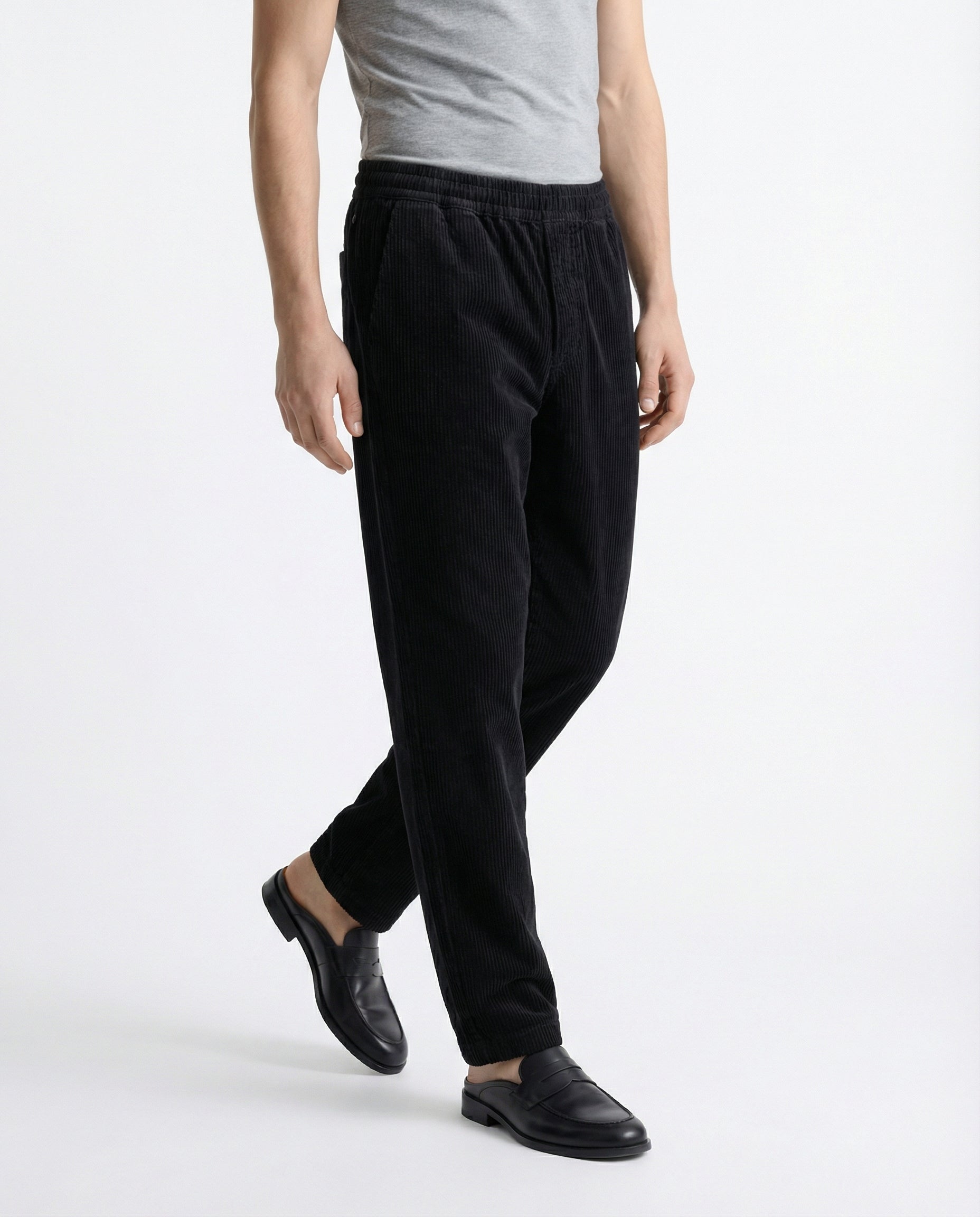 Trouser - Corduroy Black