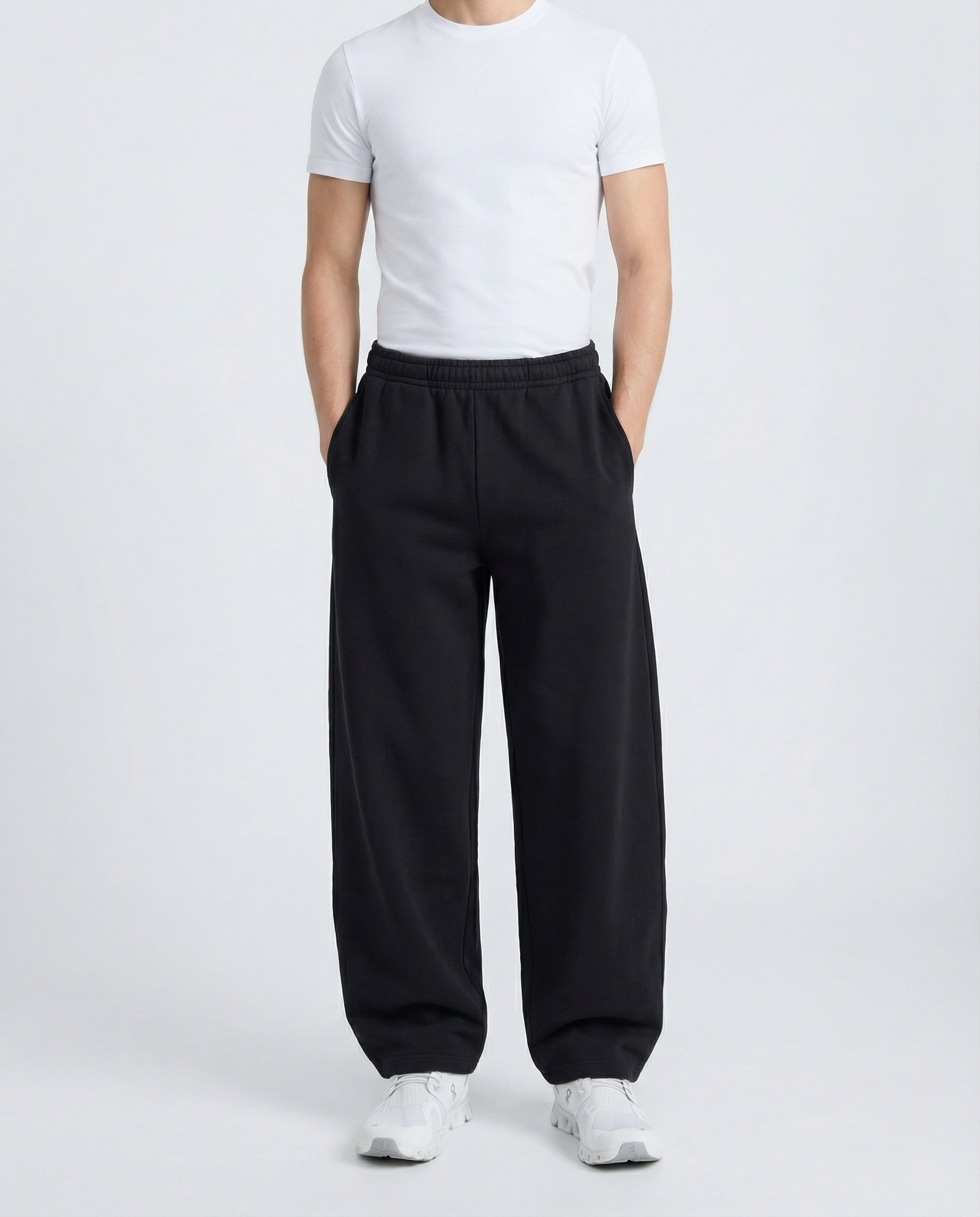 Joggers Wide - Cotton Black