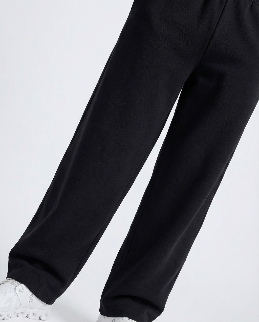 Joggers Wide - Cotton Black