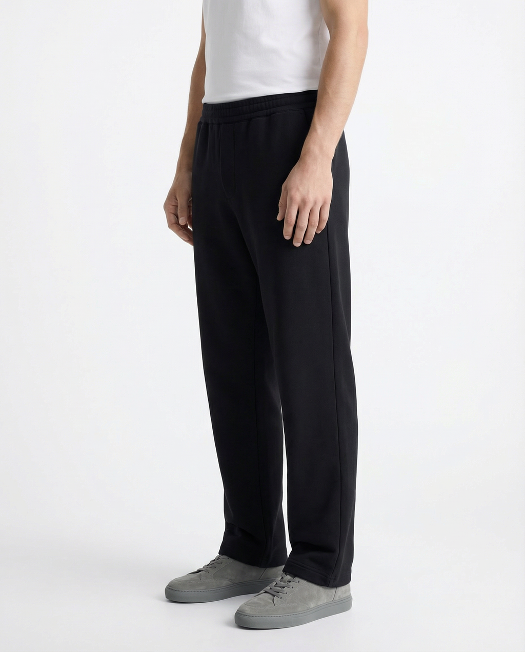 Joggers Straight - Cotton Black