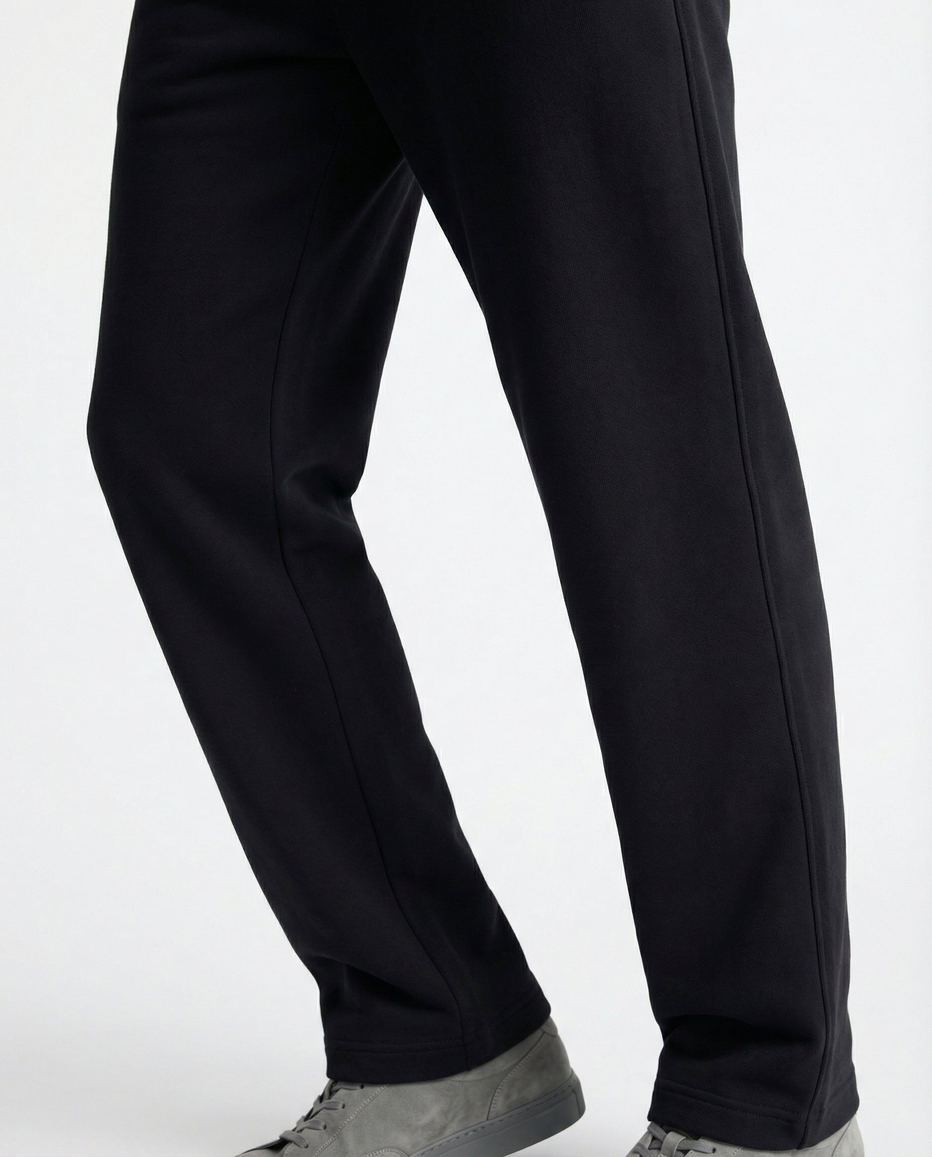 Joggers Straight - Cotton Black