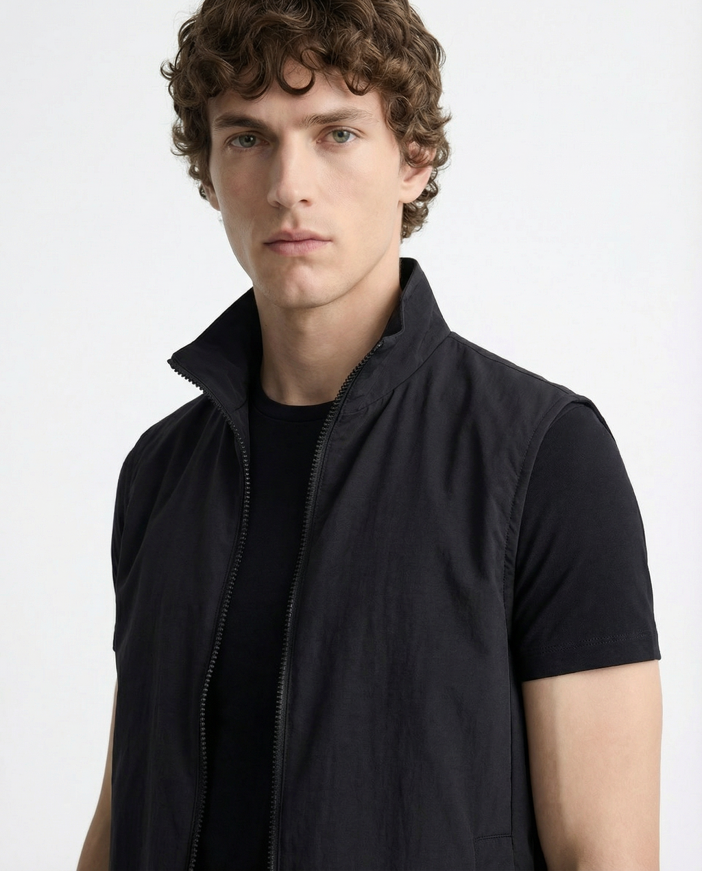 Gilet Jacket - Active wear Black