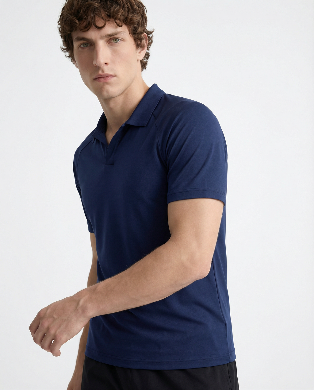 Polo Tee - Active wear Blue