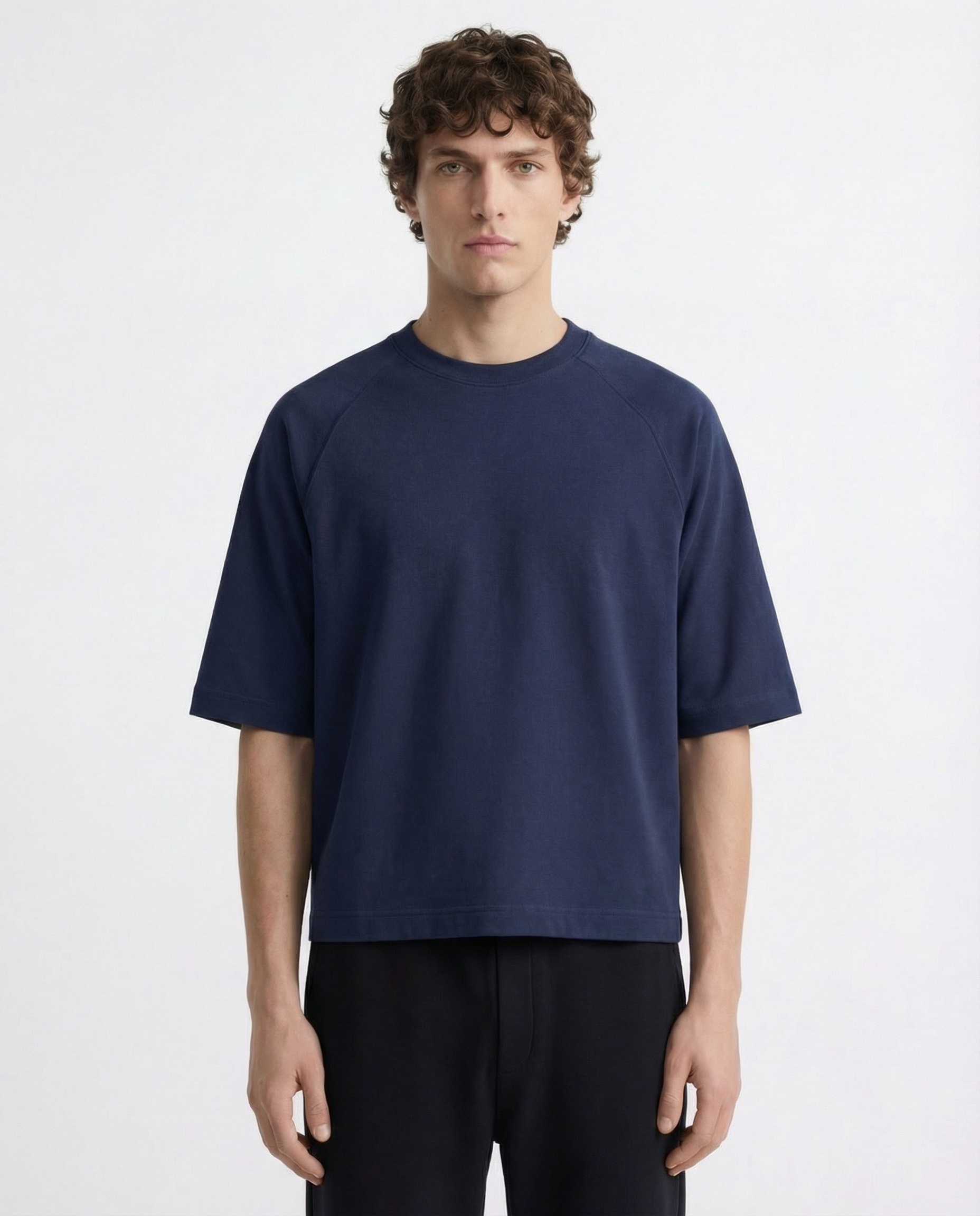 Oversized Tee - Active wear Blue