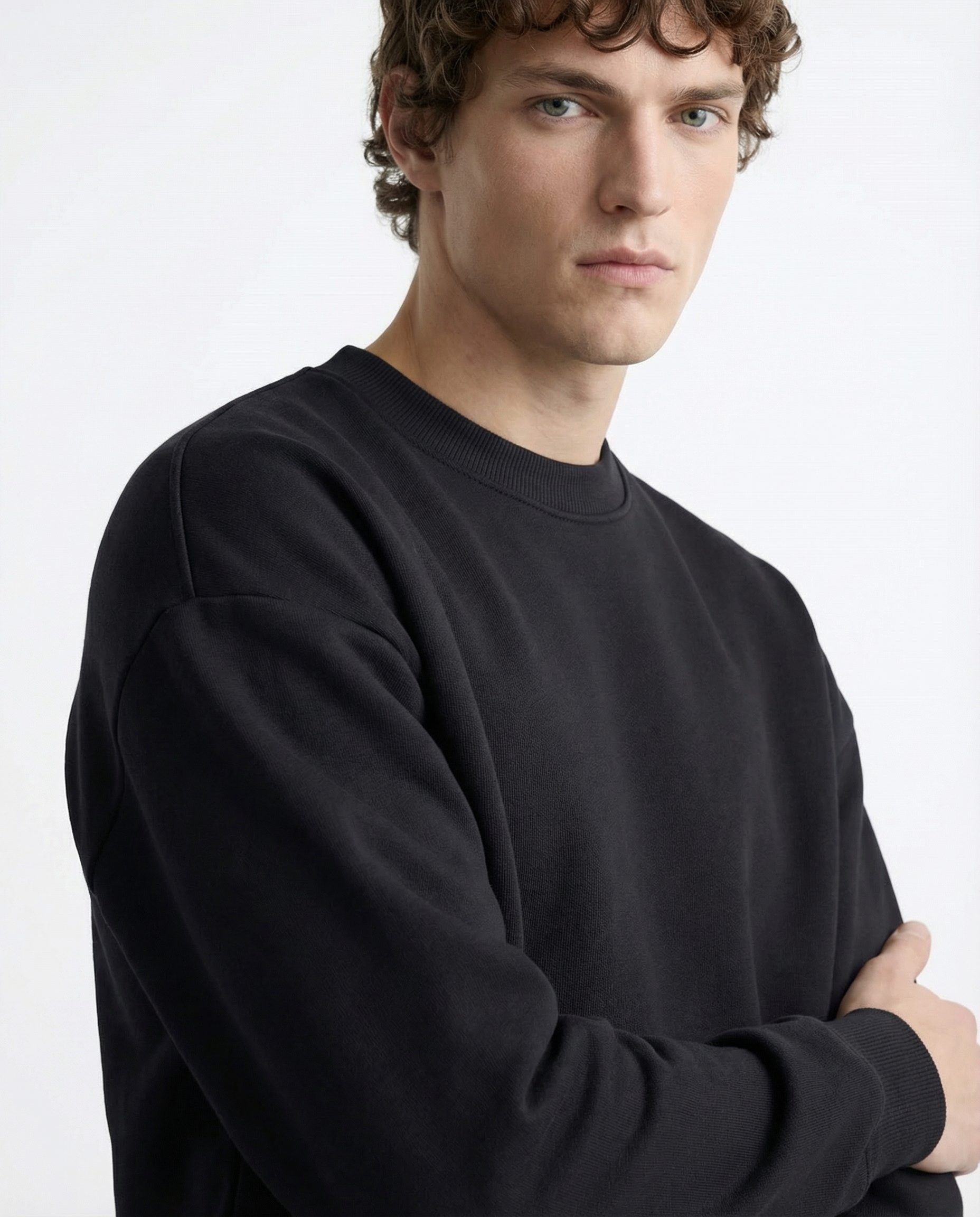 Sweatshirt - Cotton Black