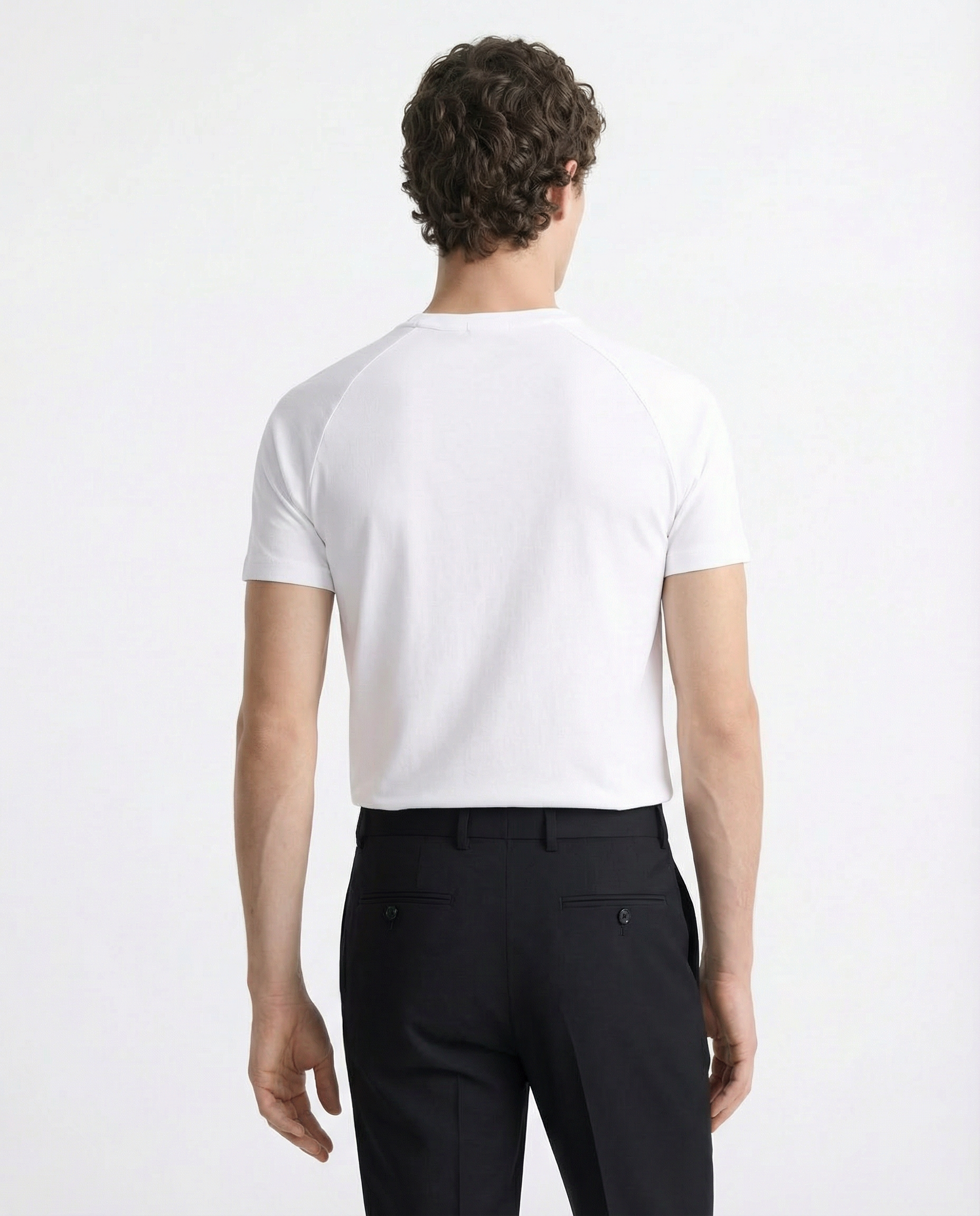 Fitted Tee - Heavy Cotton White