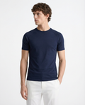 Fitted Tee - Heavy Cotton Blue