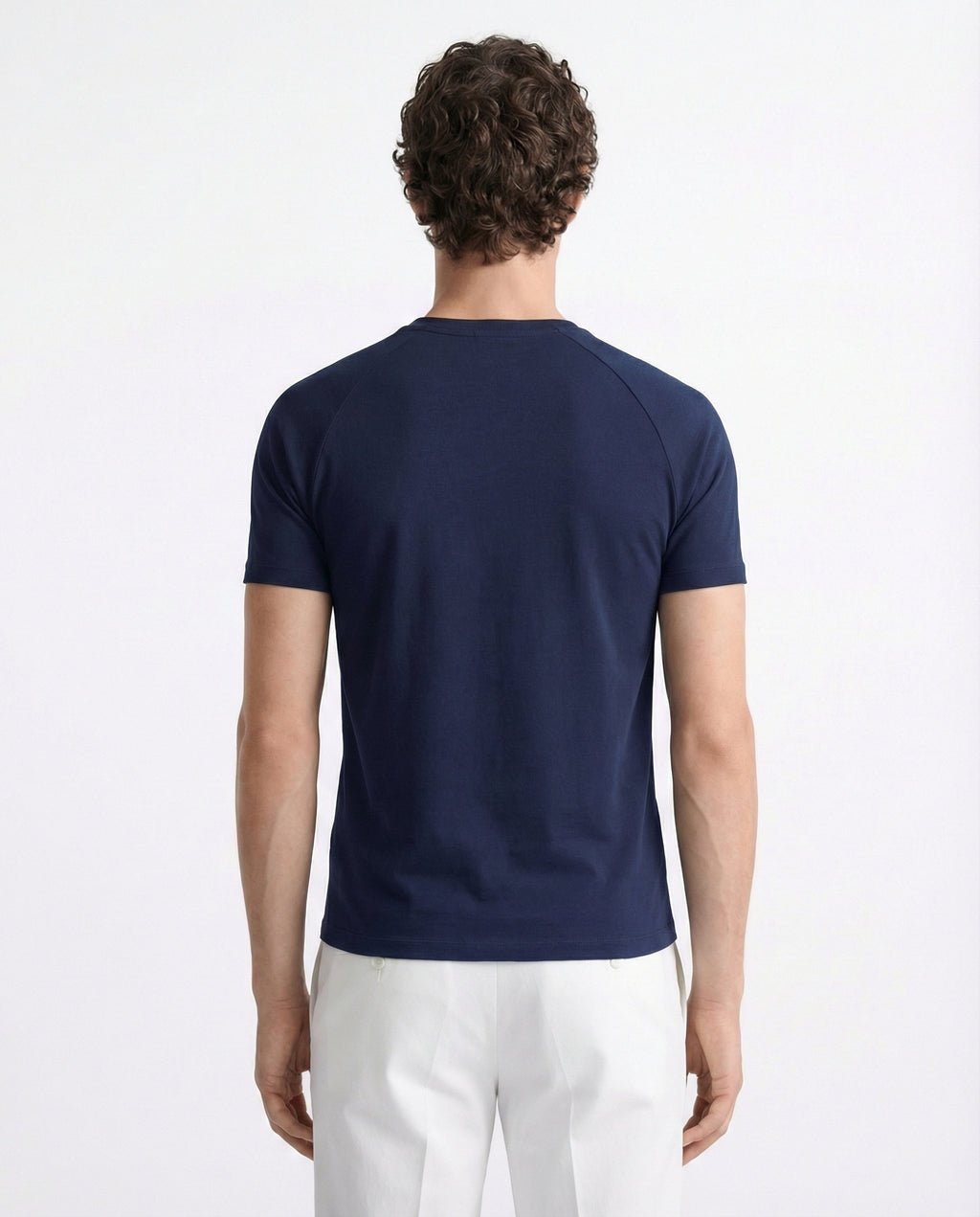 Fitted Tee - Heavy Cotton Blue