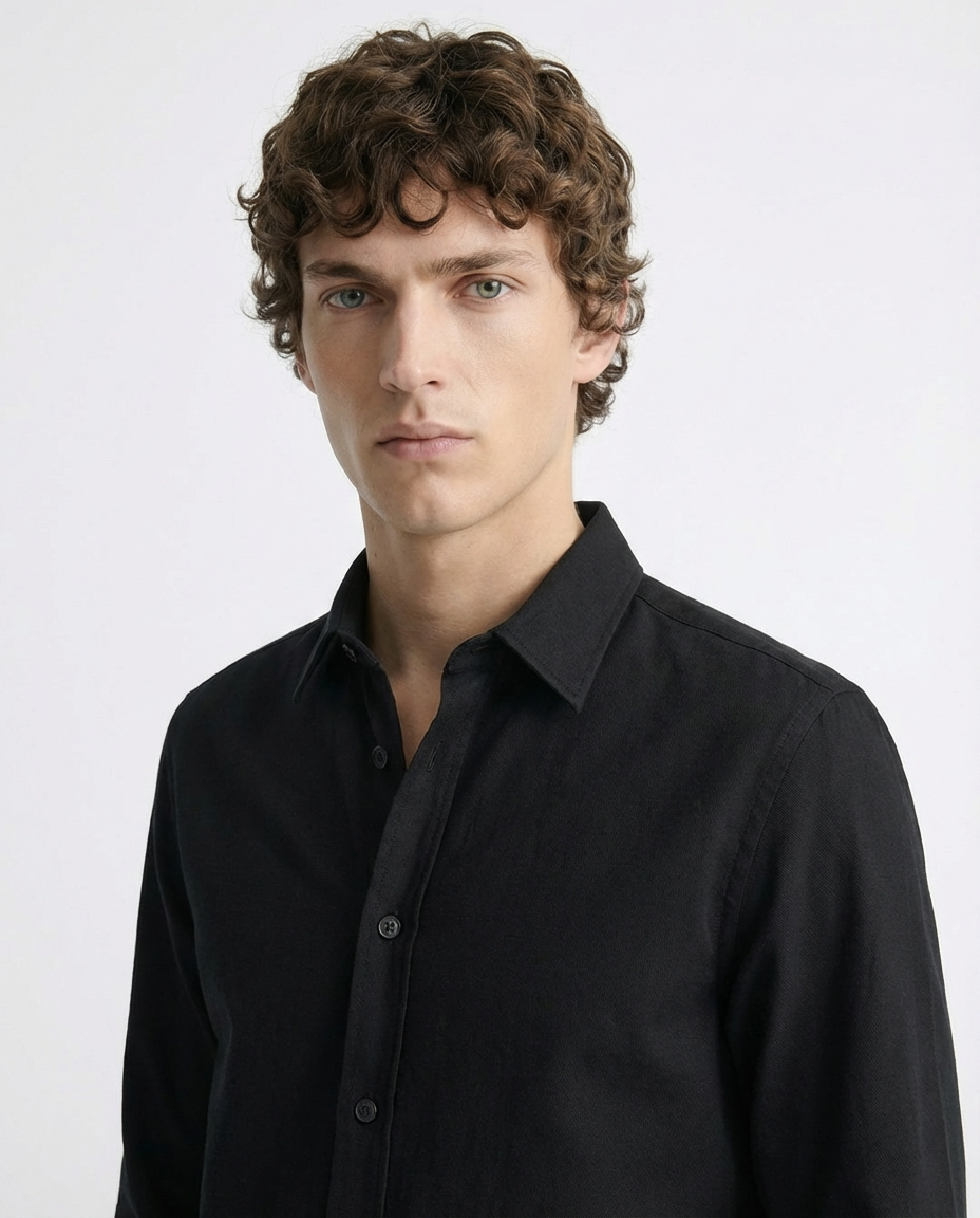 Shirt - Twill Black