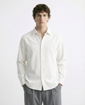 Shirt - Corduroy White