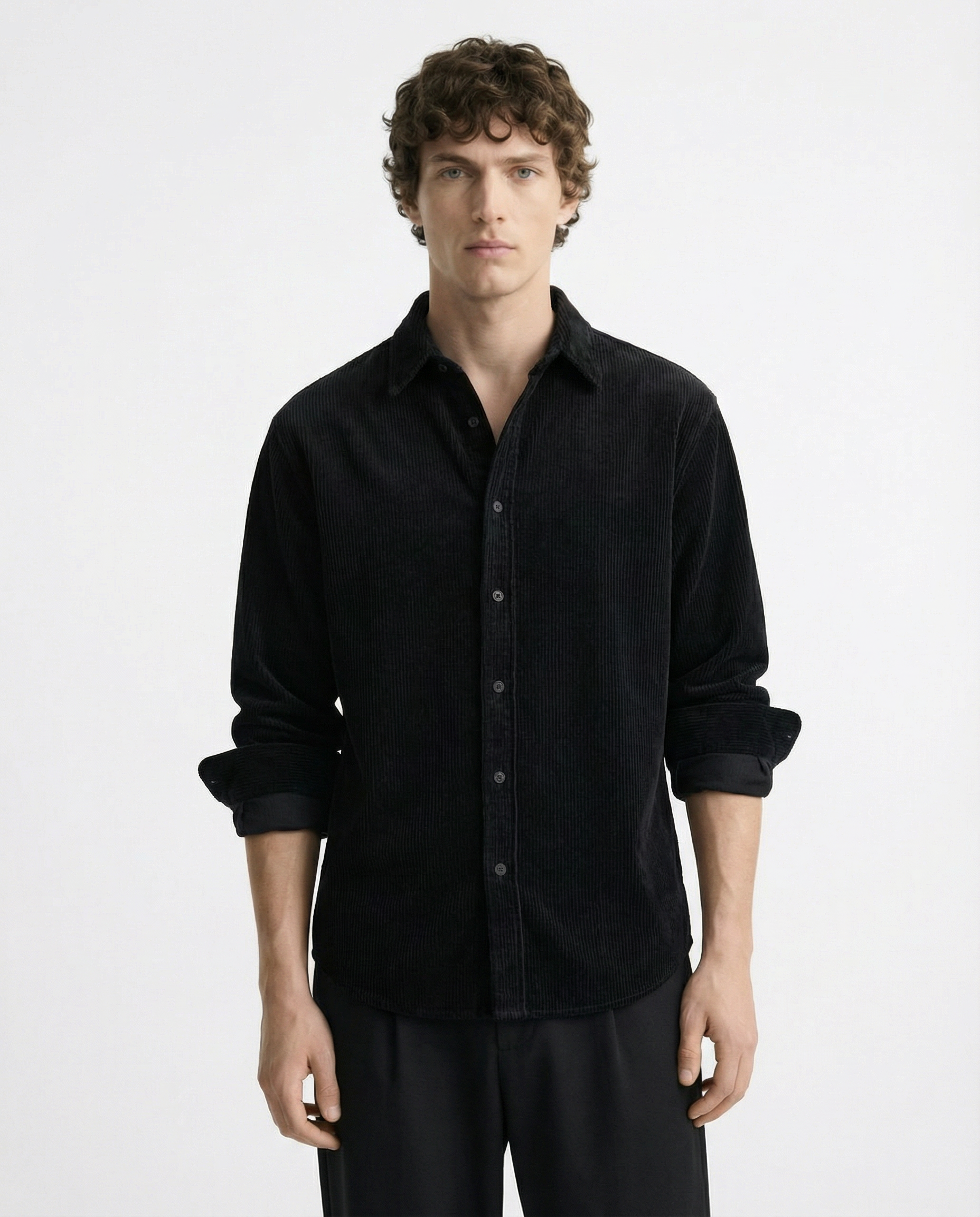 Shirt - Corduroy Black
