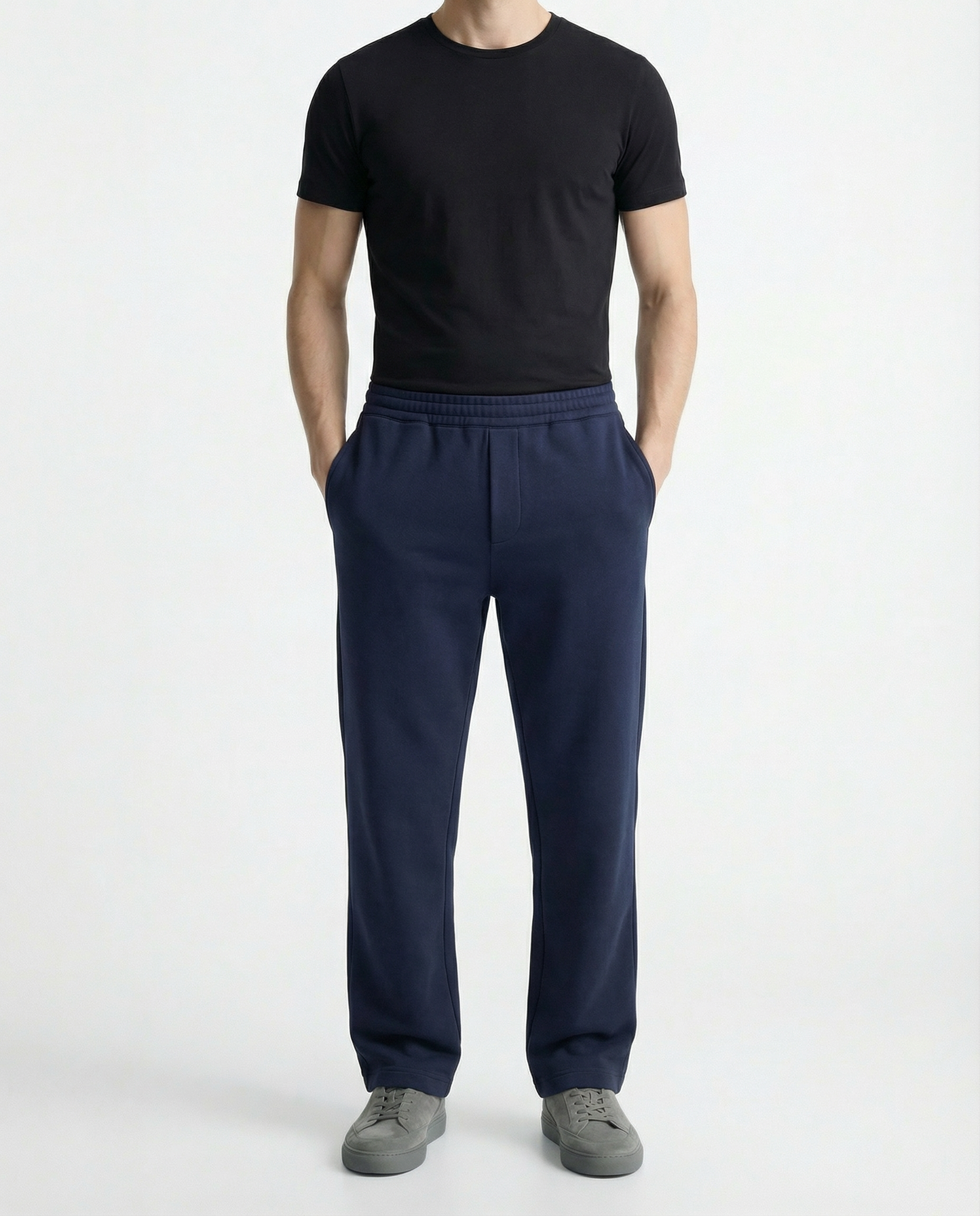 Joggers Straight - Cotton Blue