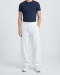 Joggers Wide - Cotton White