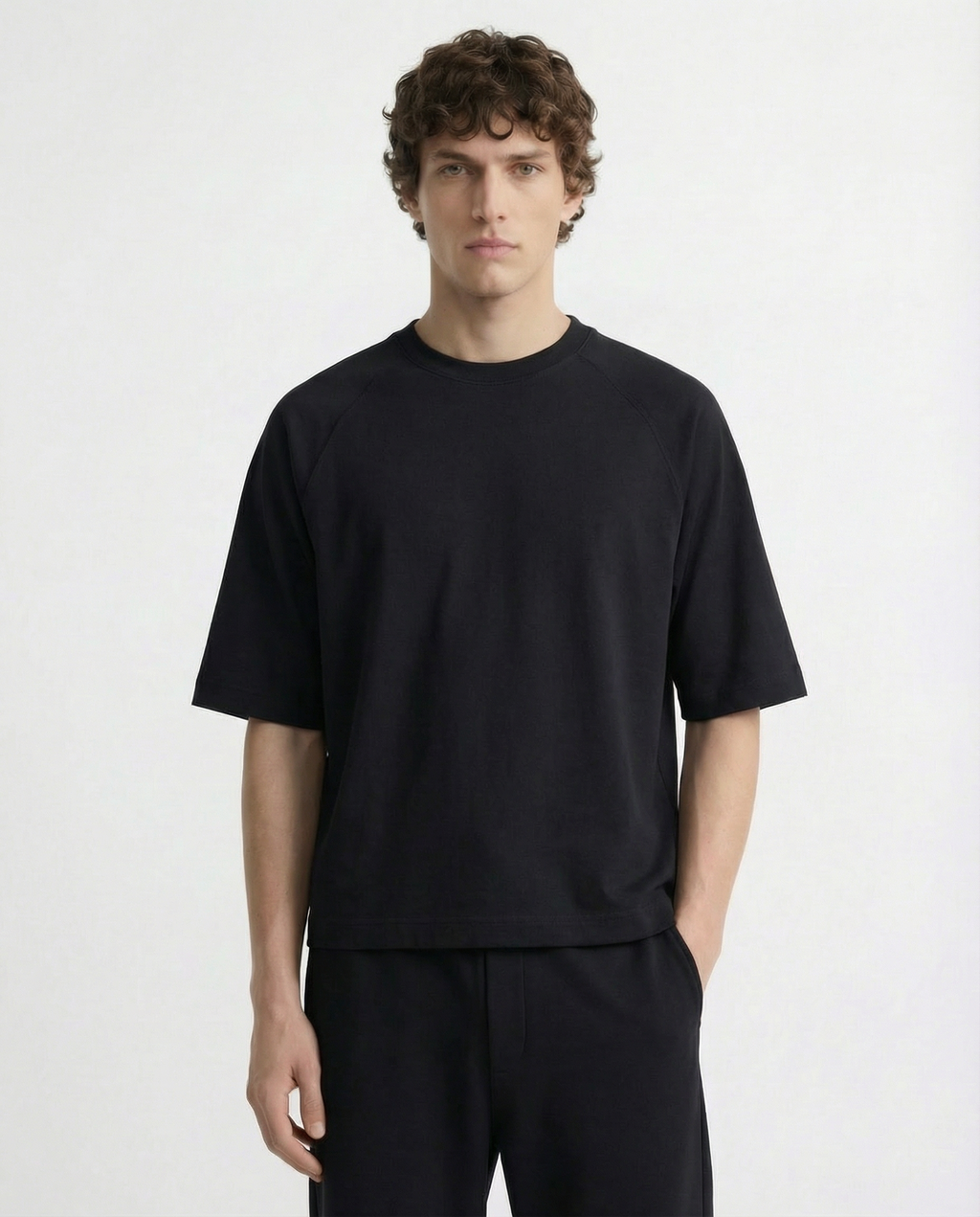 Oversized Tee - Active wear Black