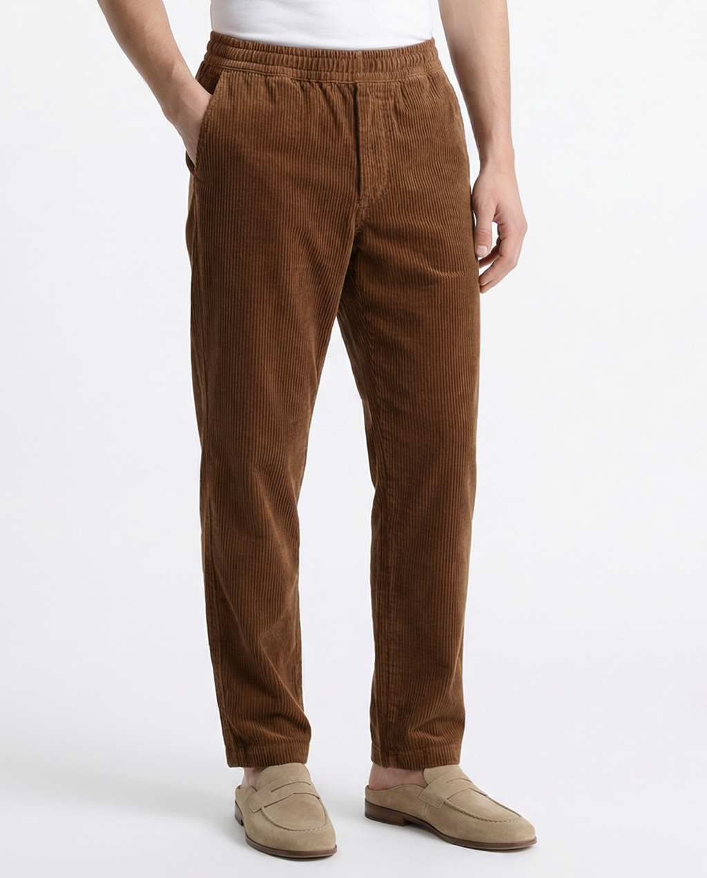 Trouser - Corduroy Brown