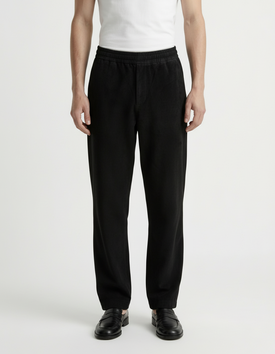 Pants - Suede Black
