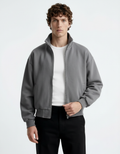 Jacket Funnel Neck - Grey