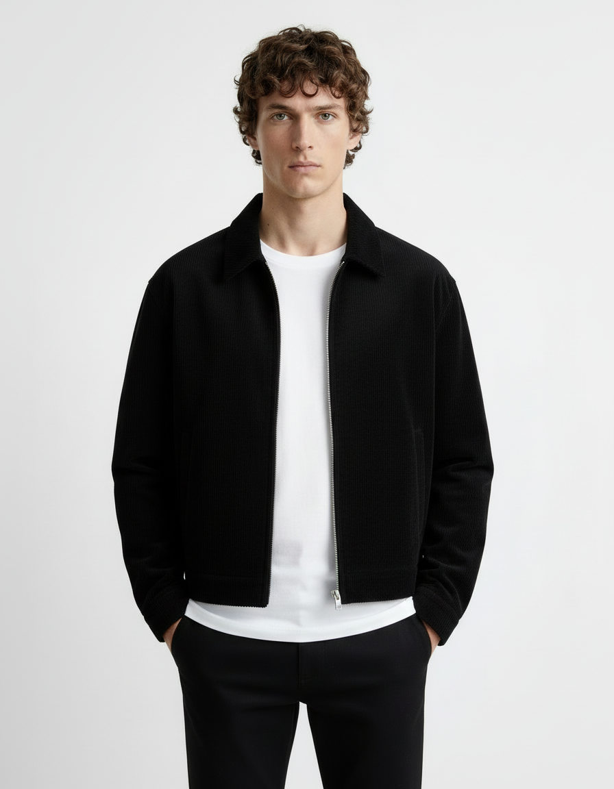 Jacket - Corduroy Black