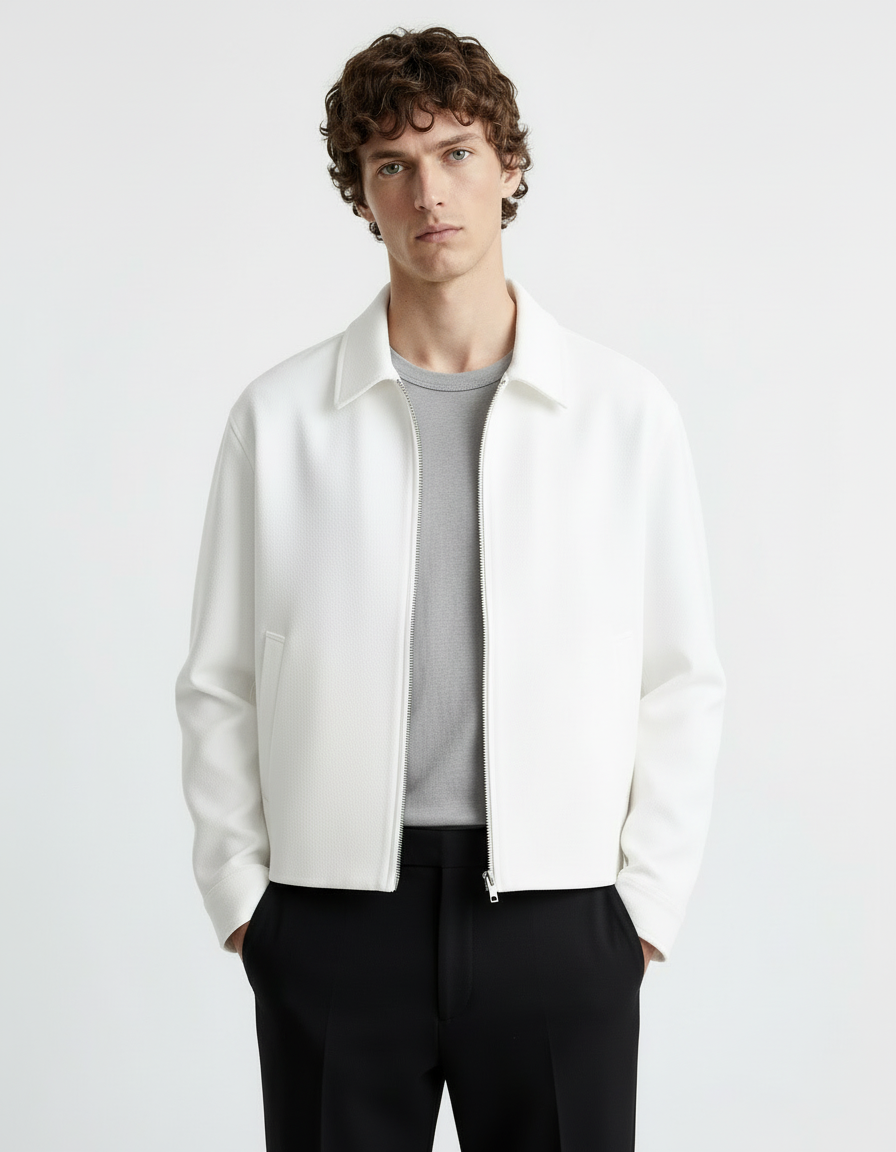 Jacket - Twill White