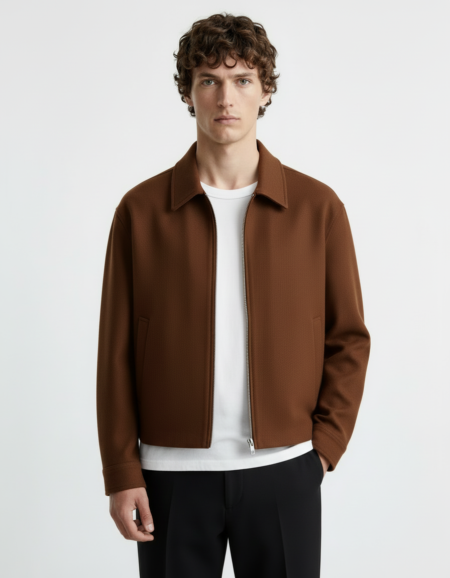 Jacket - Twill Brown
