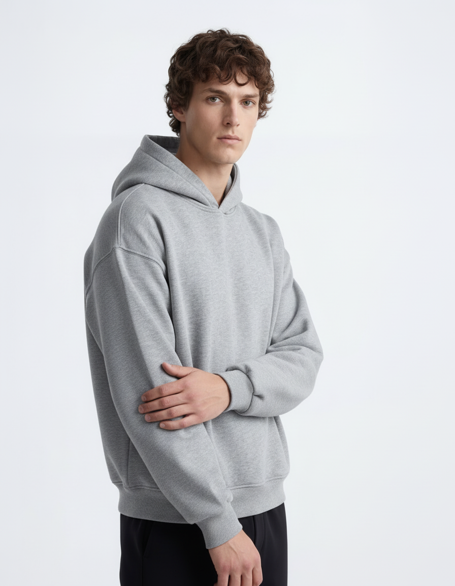 Oversized Hoodie - Grey