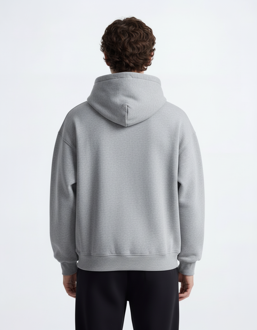 Oversized Hoodie - Grey