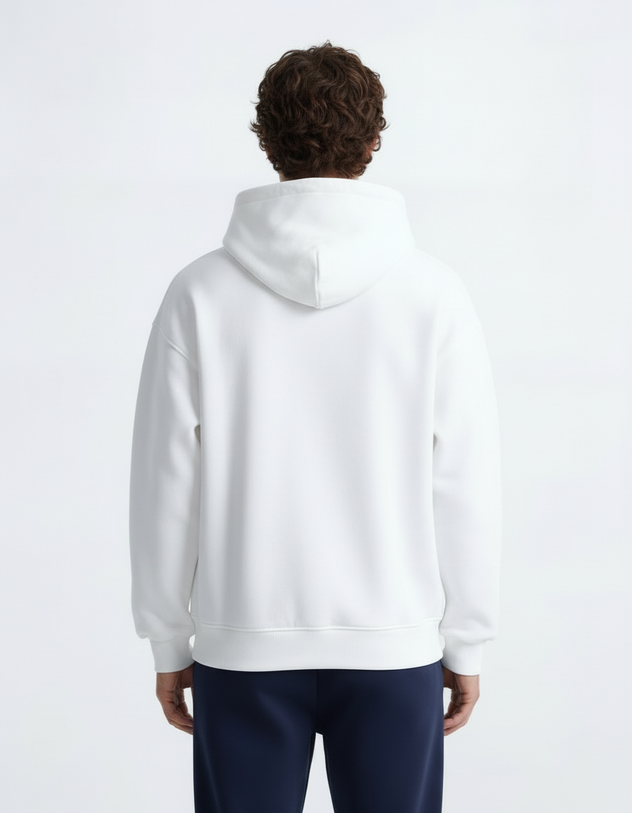 Oversized Hoodie - White
