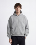 Zip Hoodie - Grey