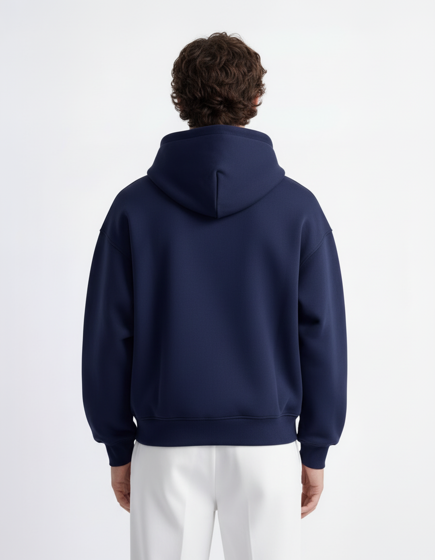 Zip Hoodie - Blue