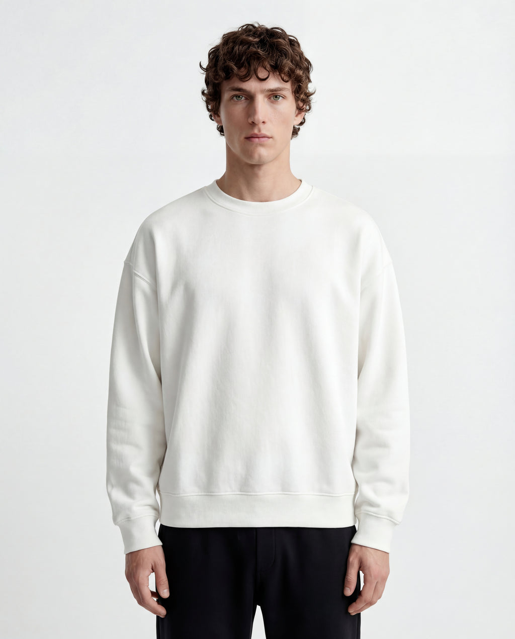 Sweatshirt - Cotton White