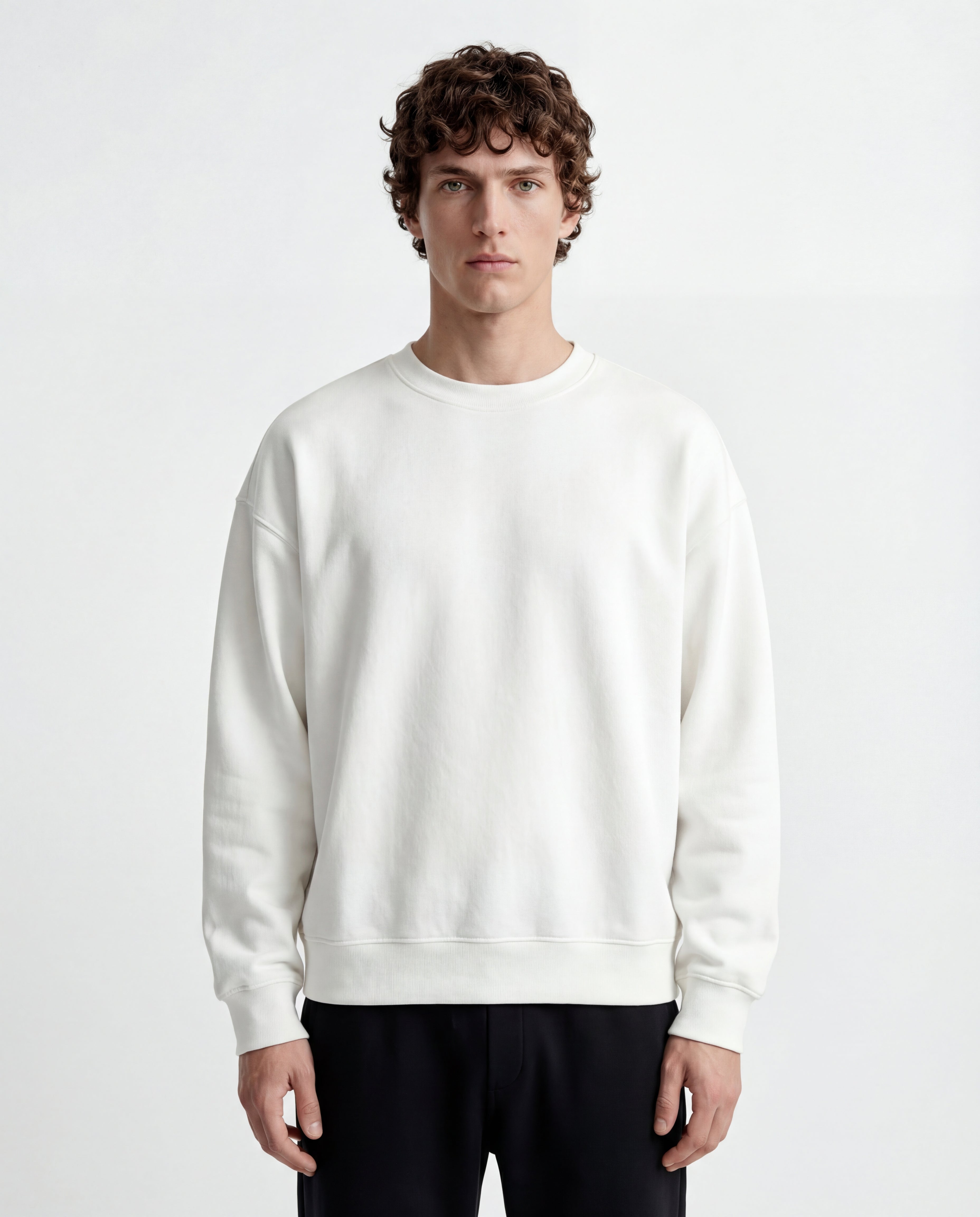 Sweatshirt - Cotton White