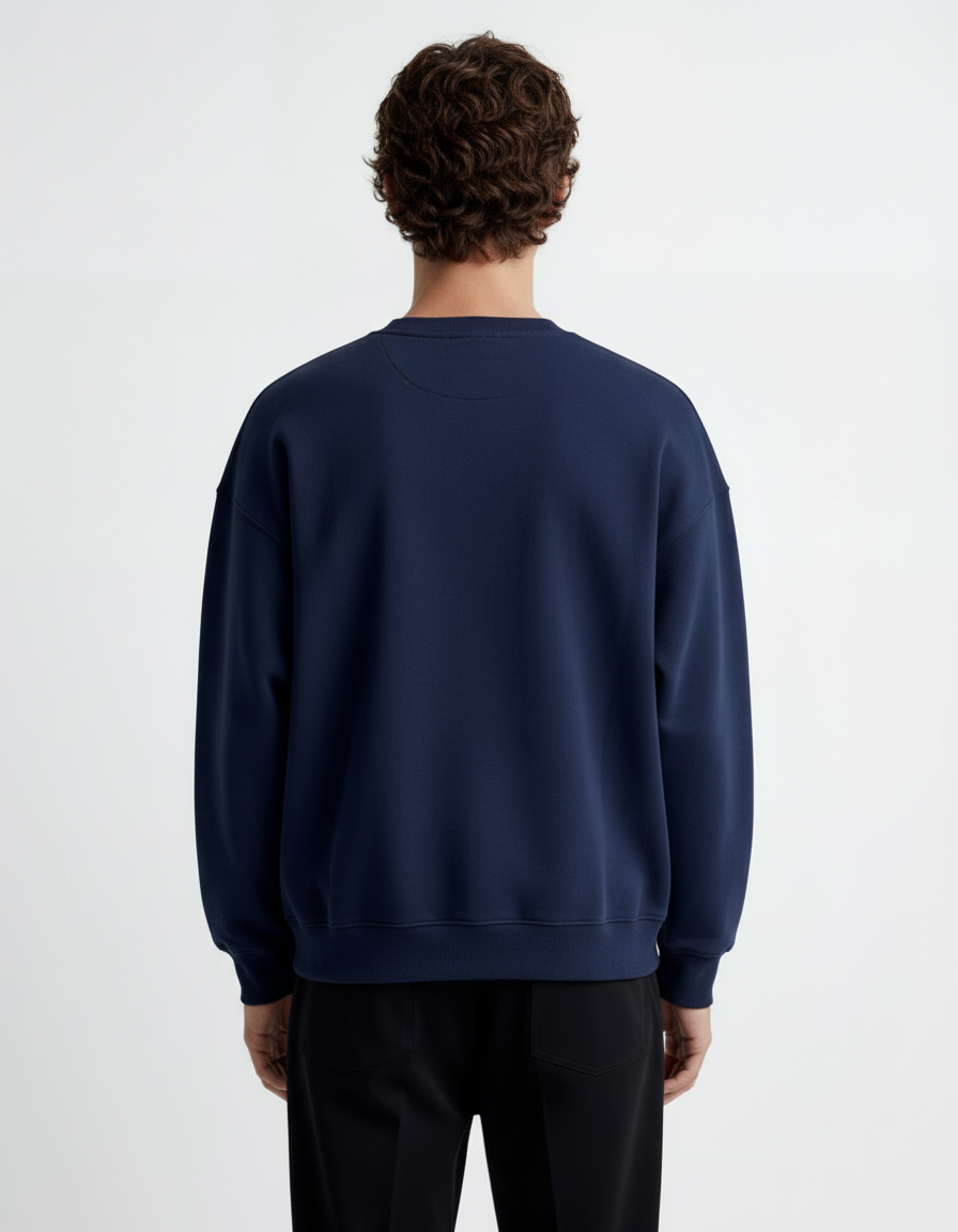 Sweatshirt - Cotton Blue