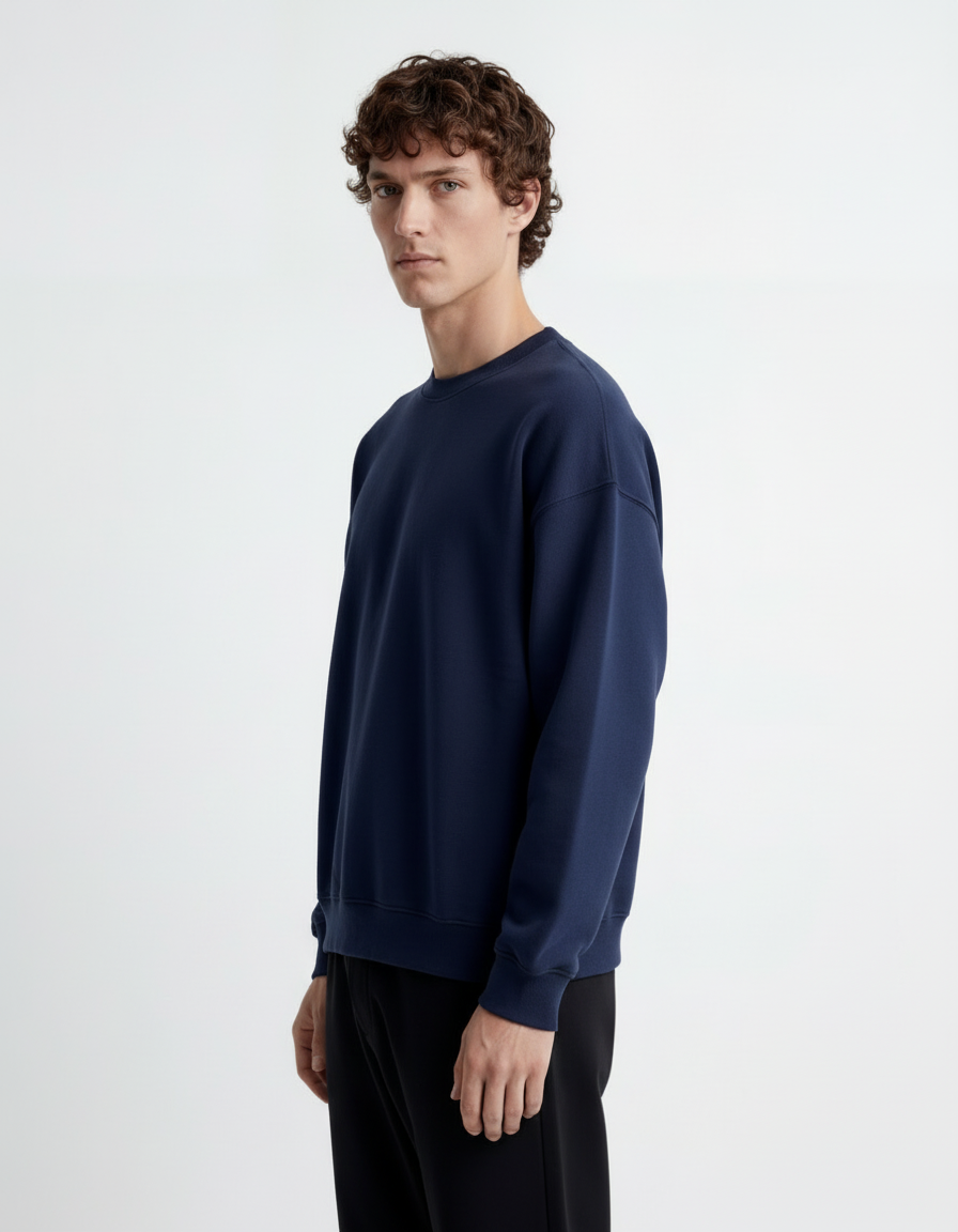 Sweatshirt - Cotton Blue