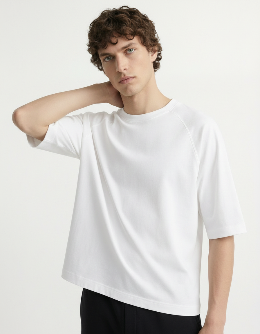 Oversized Tee - Active wear White