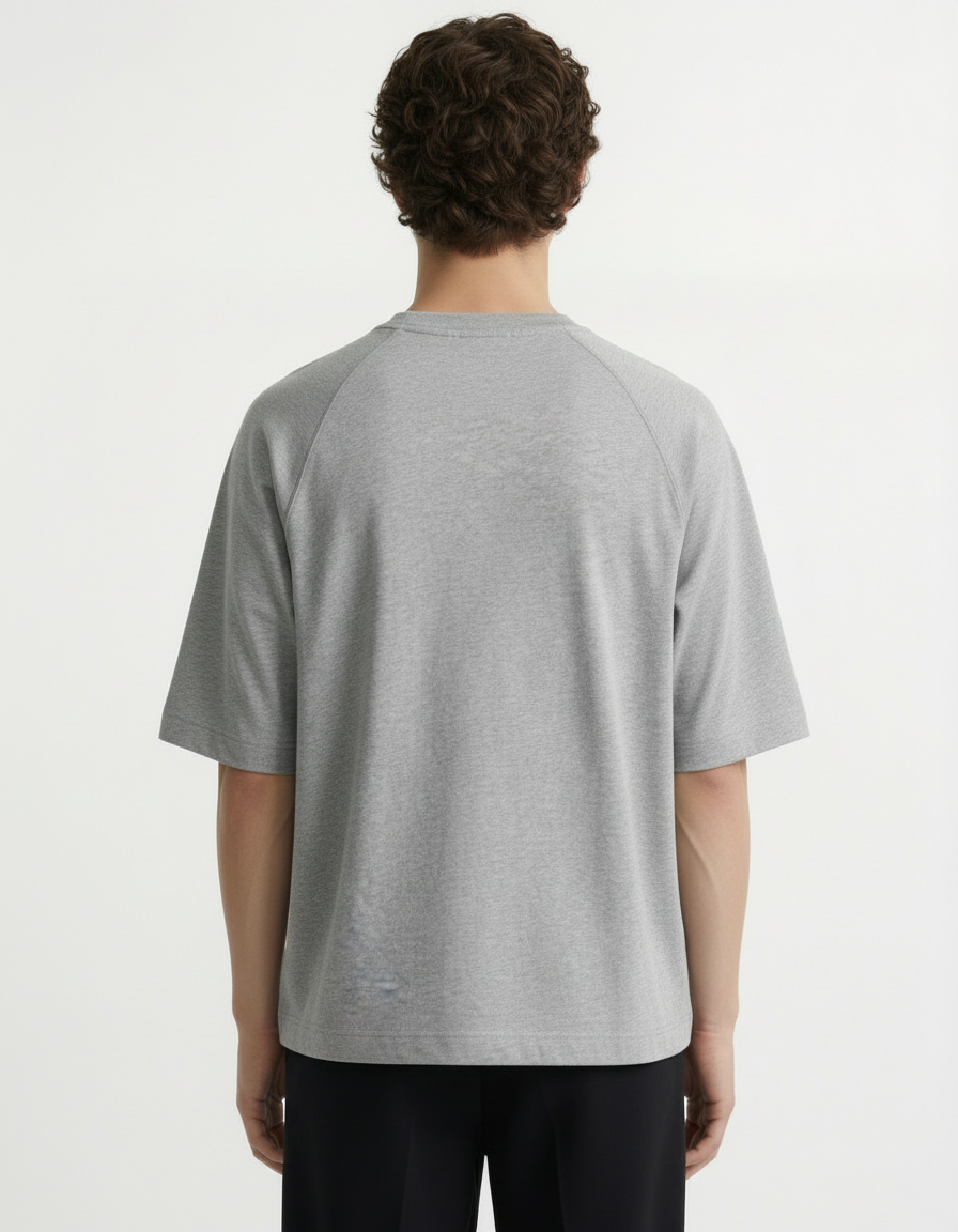 Oversized Tee - Active wear Grey