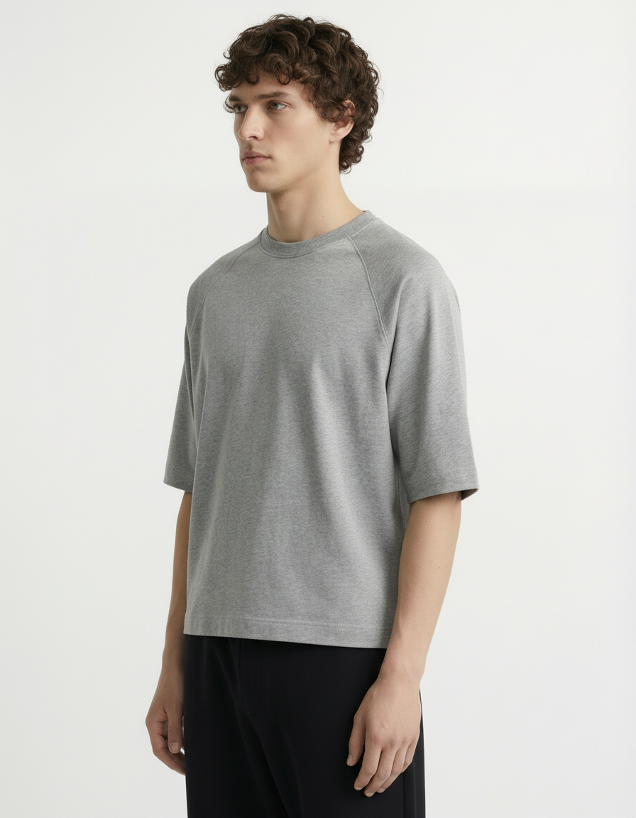 Oversized Tee - Active wear Grey