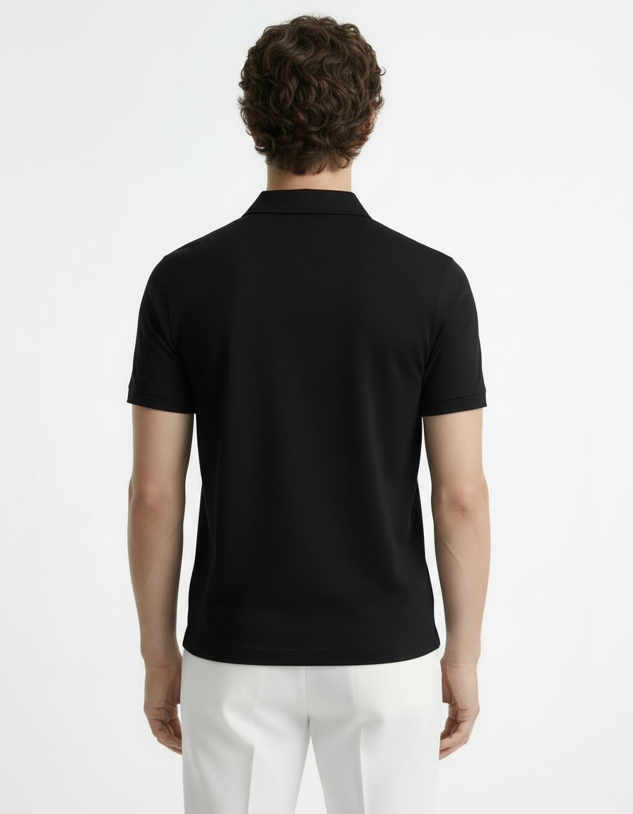 Polo Tee - Black