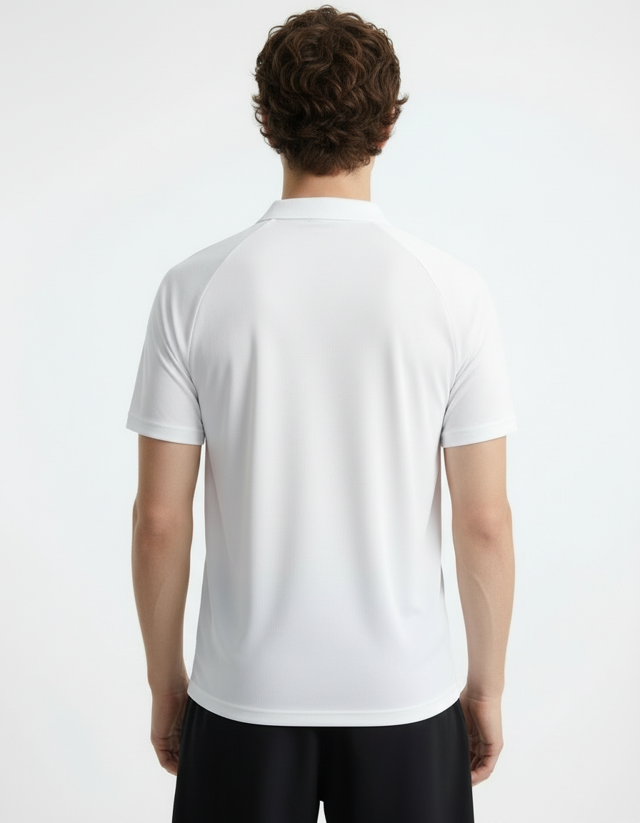 Polo Tee - Active wear White