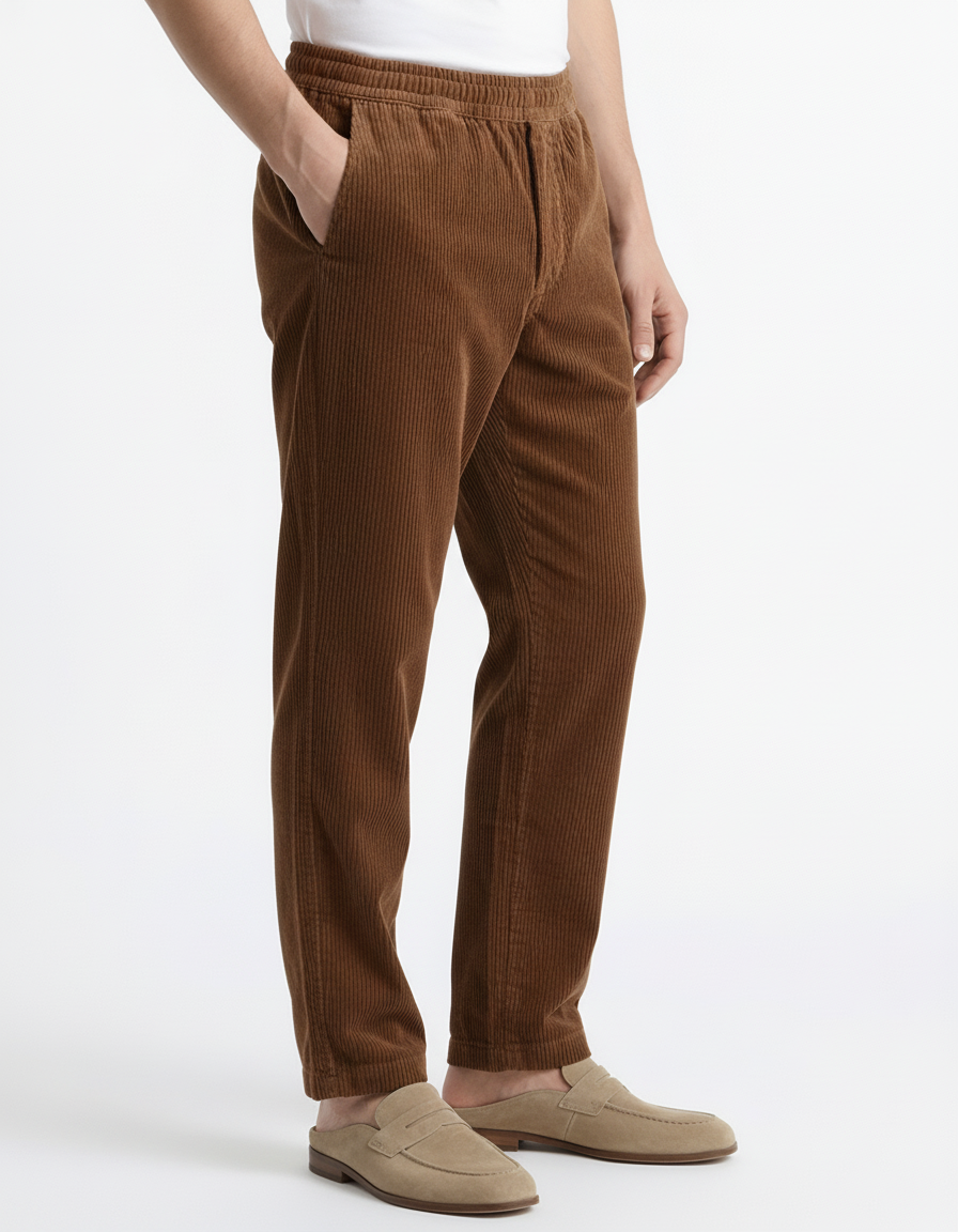 Trouser - Corduroy Brown