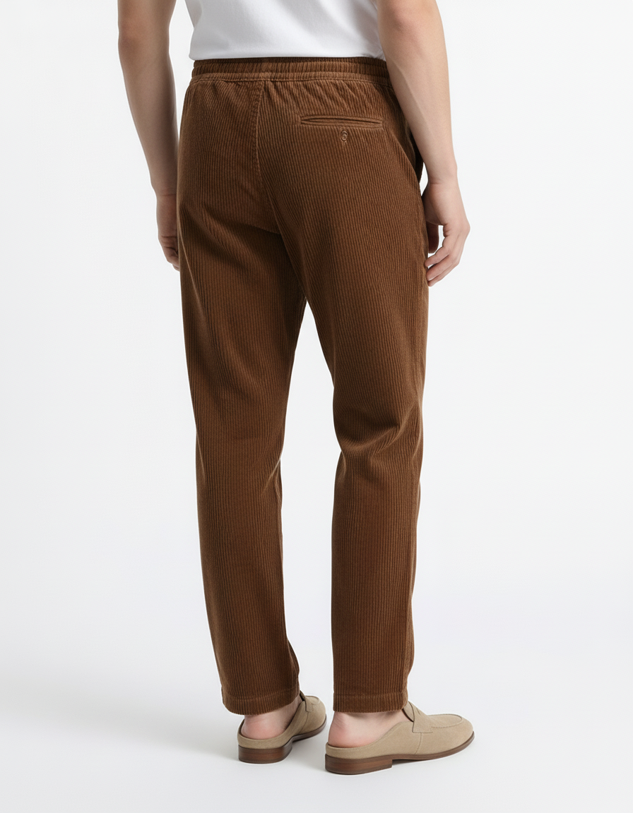 Trouser - Corduroy Brown