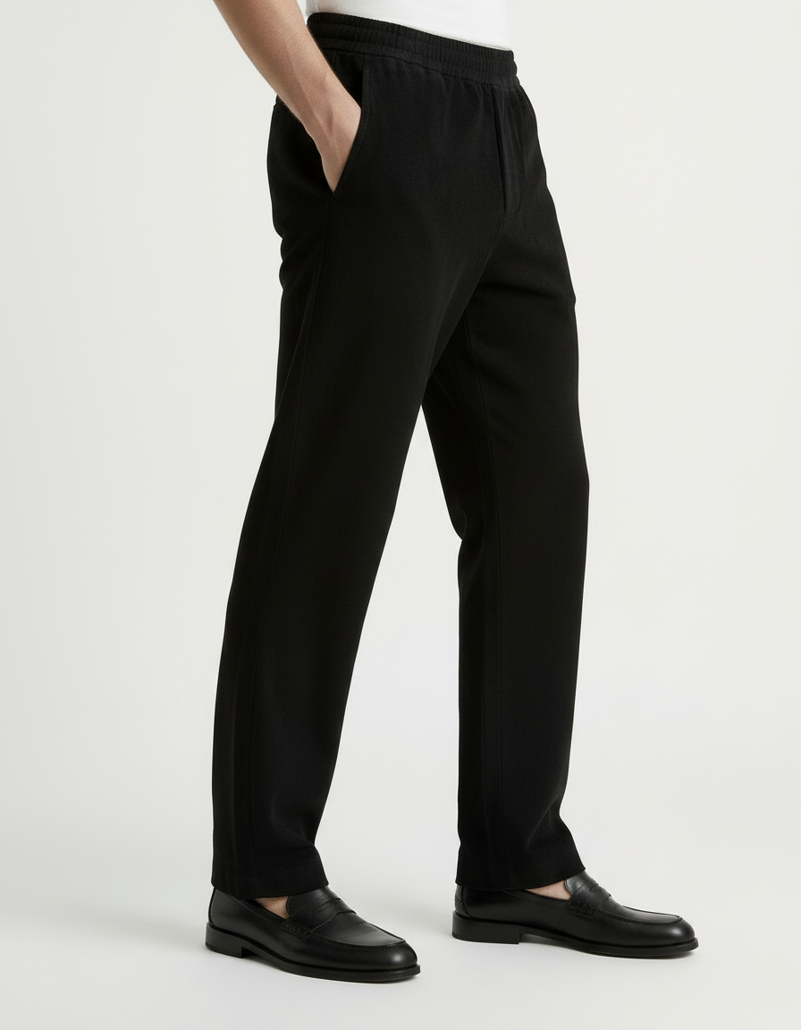 Pants - Suede Black