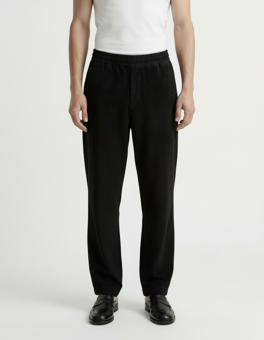 Pants - Suede Black