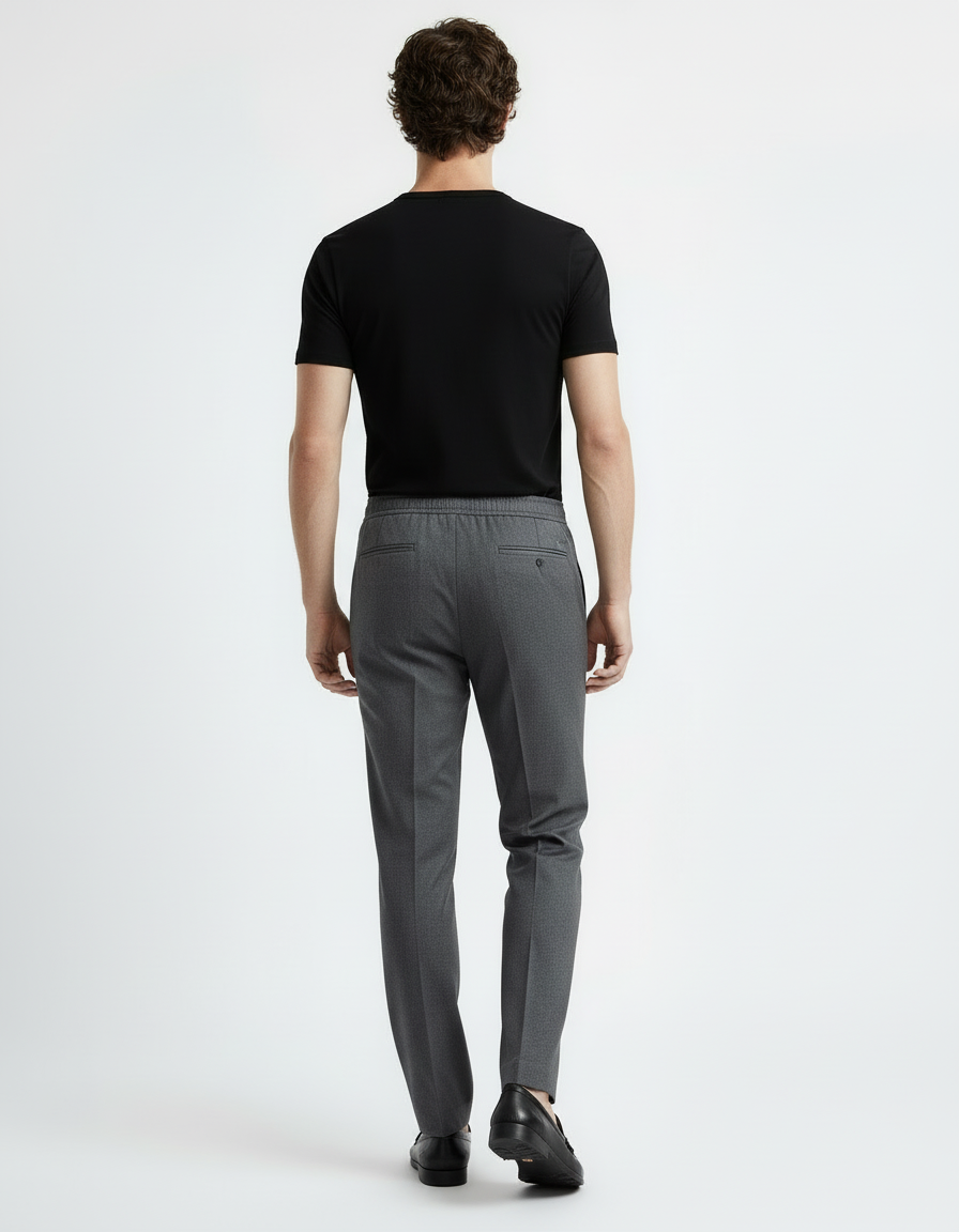 Trouser - Fitted Grey