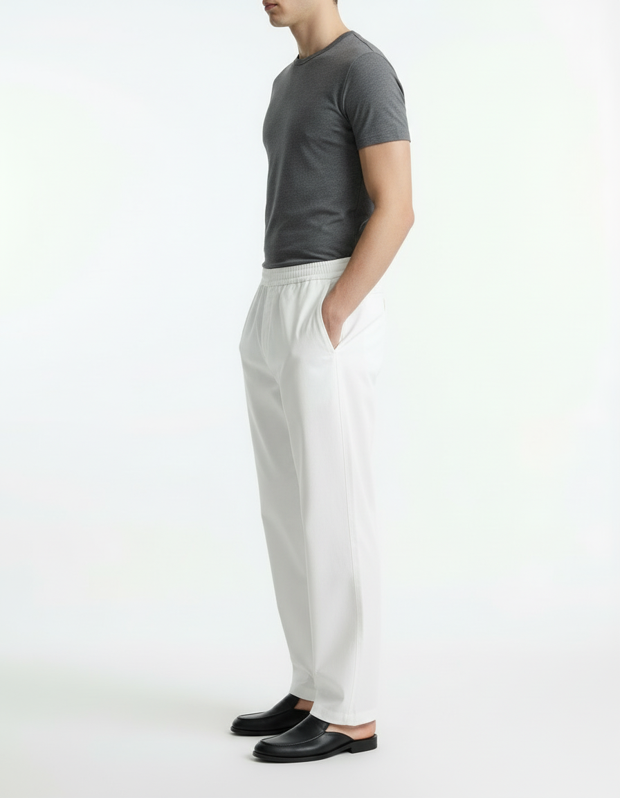 Trouser - Twill White